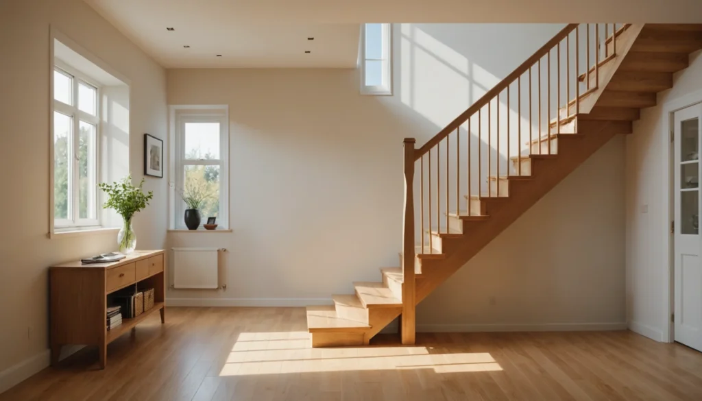 escalier bois qui craque