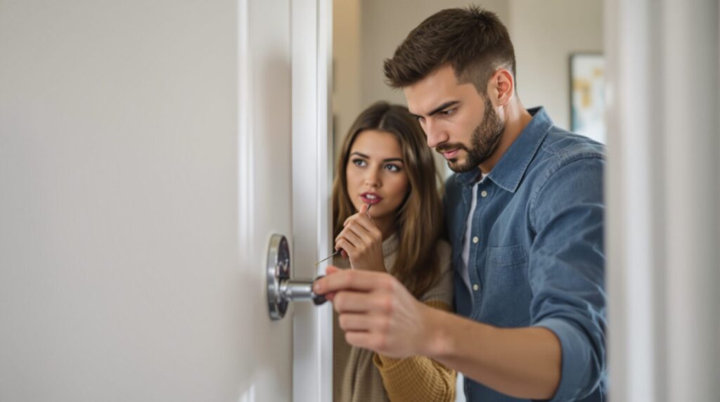 comment ouvrir une serrure sans clé