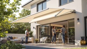 store banne electrique